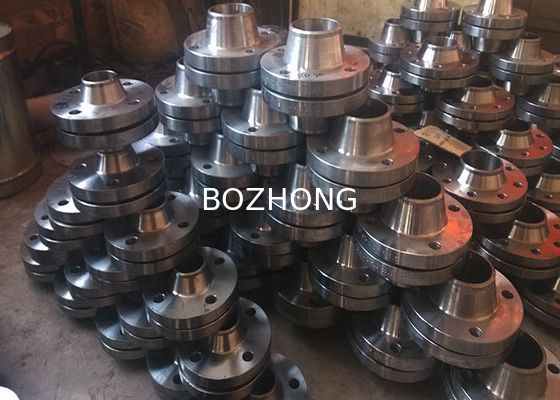 Round Shape Stainless Steel Flange Raised Face Type High Toughness ASTM Standard