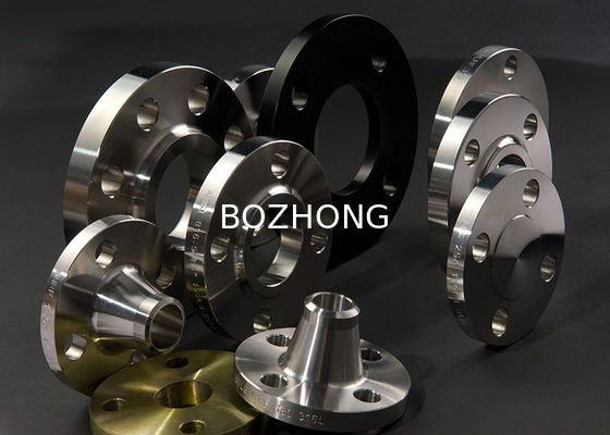 Round Shape Stainless Steel Flange Raised Face Type High Toughness ASTM Standard